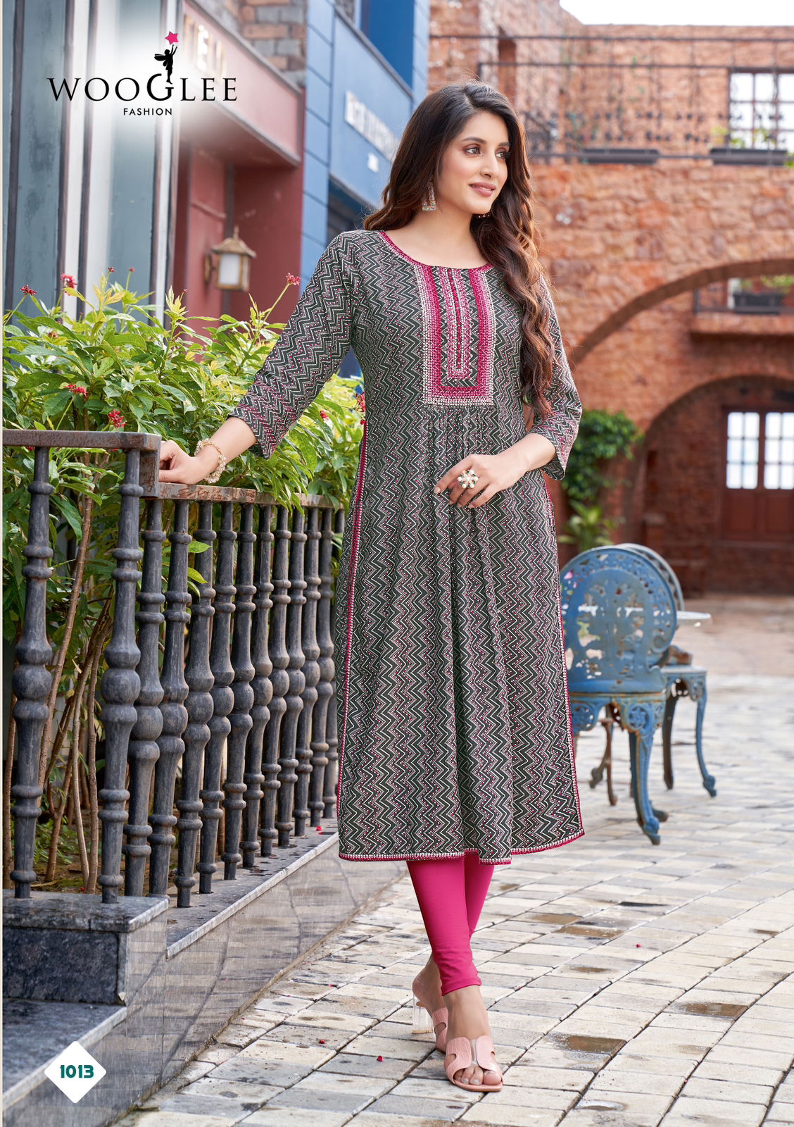 Wooglee Tanisha Ethnic Wear Wholesale Designer Kurtis Catalog